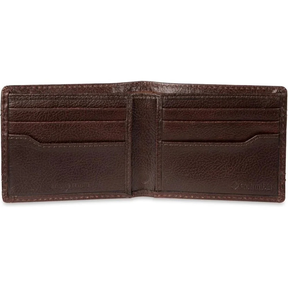 Men's Classic Pu Leather Imported Wallet Brown Cord Style Card Fashion Designed